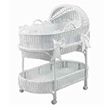 Fairyland Bassinet Bedding Set - color: white by Baby Doll