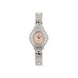 FESTINA All Stainless Steel Women's Quartz Pink Mother of Pearl and Crystals Watch. Model: F8941/2