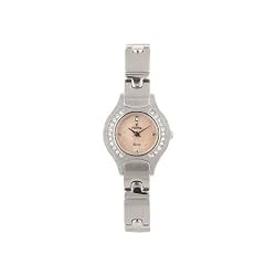 FESTINA All Stainless Steel Women's Quartz Pink Mother of Pearl and Crystals Watch. Model: F8941/2