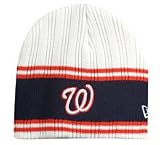 Washington Nationals MLB White Knit New Era Cap