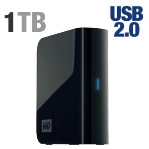 Western Digital My Book Essential 1 TB USB 2.0 Desktop External Hard Drive WDH1U10000N