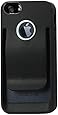 Reiko Belt Clip Polymer Case for iPhone 5 - Retail Packaging - Black