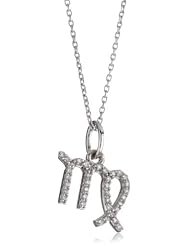 KC Designs "Zodiac" Diamond 14k White Gold Pendant Necklace, 16"