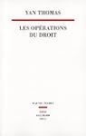 Les op�rations du droit
