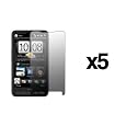 5 Pack Premium Crystal Clear Lcd Screen Protector For Htc Hd2&nbsp;&nbsp;by 