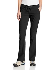 Columbia Women's Anytime Outdoor Boot Cut Pant, Black, 8