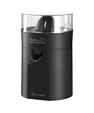 Russell Hobbs Marco Pierre White 14336 Citrus Juicer With 2 Size Interchangeable Cones, Black