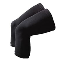 DeFeet Kneekers Charcoal Wool Cycling/Running/Hiking Knee Warmers - KCW