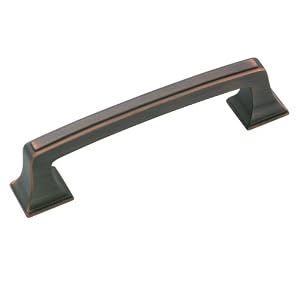 Amerock BP53031-ORB Mulholland Pull 96 mm Center, Oil Rubbed Bronze by 