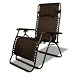 Caravan Canopy Oversize Zero Gravity Chair, Brown