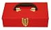 Excel TB105A-Red 11-Inch Portable Steel Tool Box, Red