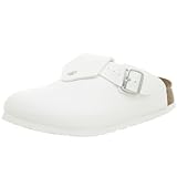 Birki's Shetland Soft Footbed Birko Flor Clog,White,39 M EU (US Women's 8 M / US Men's 6 M)