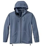 NEW District Threads - Microfleece Stitch Jacket Steel-M