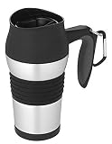 31UgWMiQpPL. SL160  Thermos Nissan 14 Ounce Leak Proof Travel Mug, Smoke