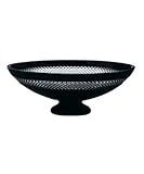 Waterford John Rocha Black Cut Footed Centerpiece, 13