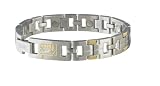 Sabona 12080 PGA TOUR Duet Magnetic Bracelet, Extra Large