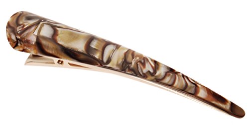 L. Erickson Medium Makeover Pinch Clip - Onyx