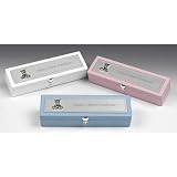 AT-Giftware - 52230 - Cadeau de Naissance Fille - Boite Baby's Christening Certificate Box - Couleur Rose
