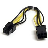 StarTech.com 8-Inch 6 pin PCI Express Power Extension Cable (PCIEPOWEXT)