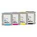 Set 4 High Capacity 940xl Remanufactured Ink Cartridges For 