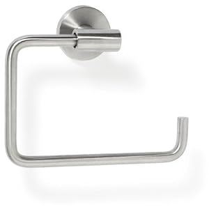 Amerock BH26541-SS Arrondi Collection Towel Ring, Stainless Steel by 