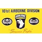101st Airborne Division Flag Polyester 3 ft. x 5 ft. - B000TXZV84