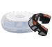 OPRO Platinum Zahnschutz - Black/Silver/Orange