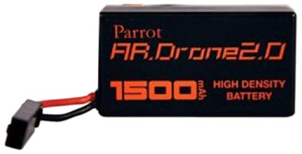 Parrot PF070056AA AR.DRONE 2.0 1500mAh LiPo Battery - Retail Packaging - black