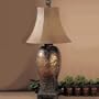 Textured Lamp with Unique Finish