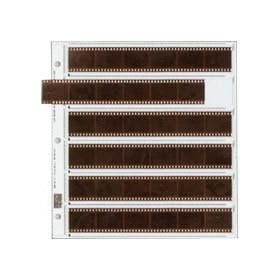 Print File Ultima Archival 35mm Size Negative Pages Holds Six Sleeved Strips of Six... by Print File