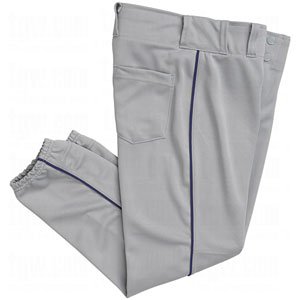 A4 Youth Metal Zip Piped Baseball Pants
