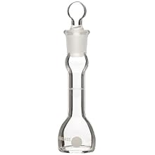 Chemglass CG-1600-01 Glass Class A Volumetric Flask, with Glass Stopper