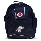 MLB Black Cincinnati Reds Deluxe Backpack