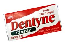 Dentyne Gum by Warner-Lambert