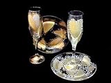 BELLISSIMO!Bride's Heirloom Design  Toasting Flute.