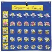 Carson-Dellosa Publishing CD-5609 Classroom Management Chart with 35 Name Pockets & 1 Title Pocket, 24x27