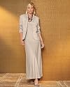 Spiegel Signature Washed Linen Collection: Long Bias-Cut Dress