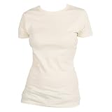 Pink Super Soft Certified Organic Cotton Tee Shirt, 100% cotton. 5 Adult Sizes