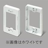 マサル工業 ◇◆お買い得品 10個セット◆◇ 《ニュー・エフモール 付属品》 コンセント用引出フレーム 1個用 ミルキーホワイト SFBK13_10set