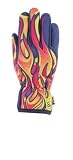 buff fire gloves black size large