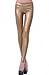 Lotsyle Women's Low Waist Faux Leather Leggings Stretch Pants(Gold M)