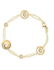 0.40ct Diamond Accented Bracelet 14k Gold
