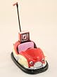 Steepletone Red Bumper Car/ Clock Alarm/Mw/Fm Radio/New