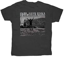 Rocky Philidelphia Charcoal T-shirt Tee