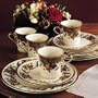 Lenox Holiday Tartan 12-Piece Dinnerware Set, Service for 4