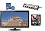 Sharp LC40E77U - AQUOS 40 + High-performance Hook-up Kit + Power Protection + Calibr