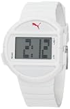 PUMA Women's PU910892001 Half-Time Small Digital White Watch