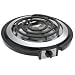 Kitchen & Housewares : Rival SB110 Single Burner Hot Plate, Chrome and Black