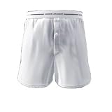 Men's Under Armour HeatGear Boxer Short - 4 inch inseam - White
