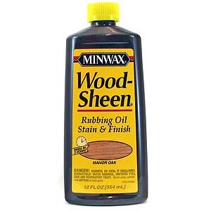 Tools: Minwax 30714 Woodsheen Rubbing Oil, Stain, And Finish